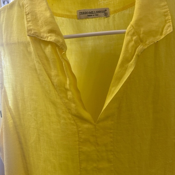 100% Italian Linen size small will fit medium - Picture 3 of 4